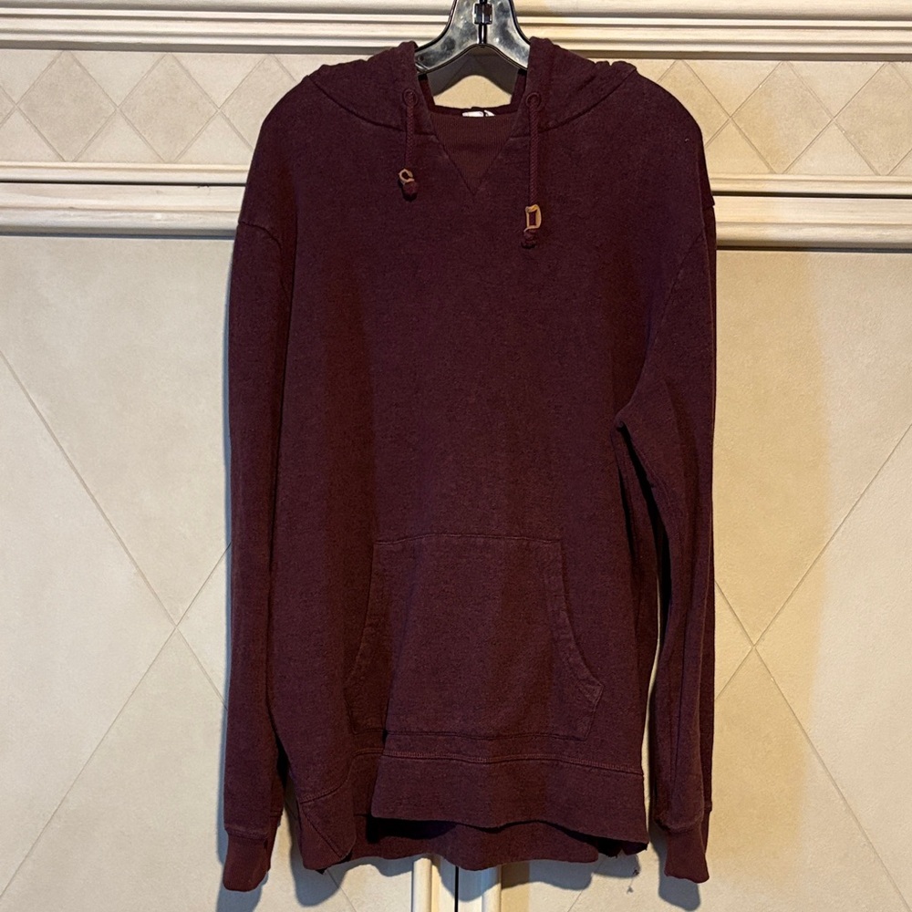 Men's Maroon Hoodie